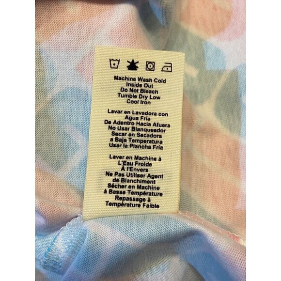 Original UGG Logo U Toni Pride Unisex Oversized  XLARGE Tee Pink/Blue Casual NWT - Picture 10 of 10